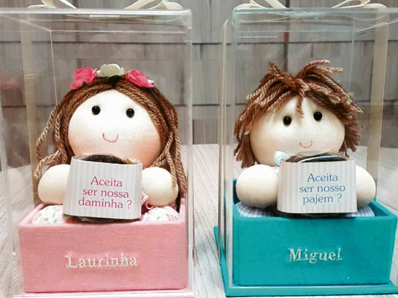 lembrancinha daminha casamento