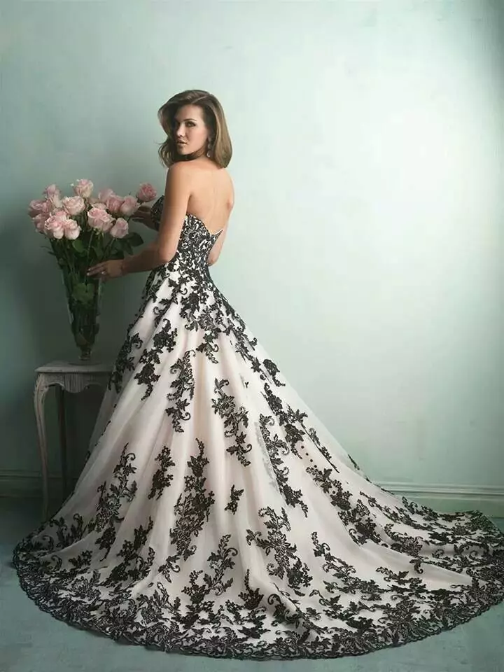 vestido de noiva gótico branco