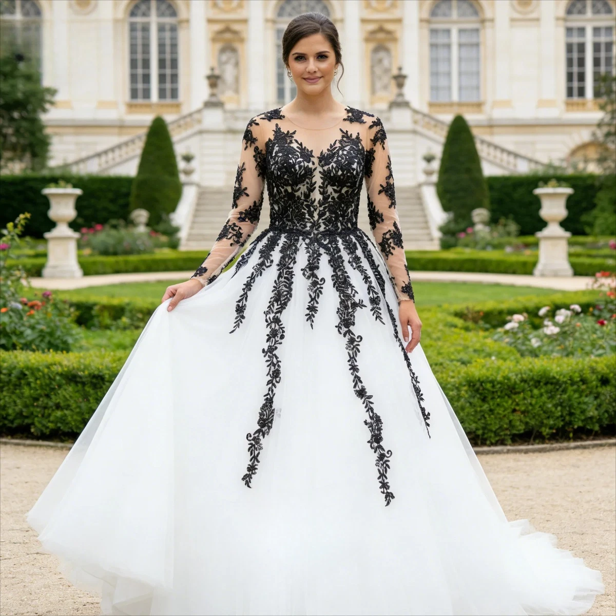 vestido de noiva com espartilho