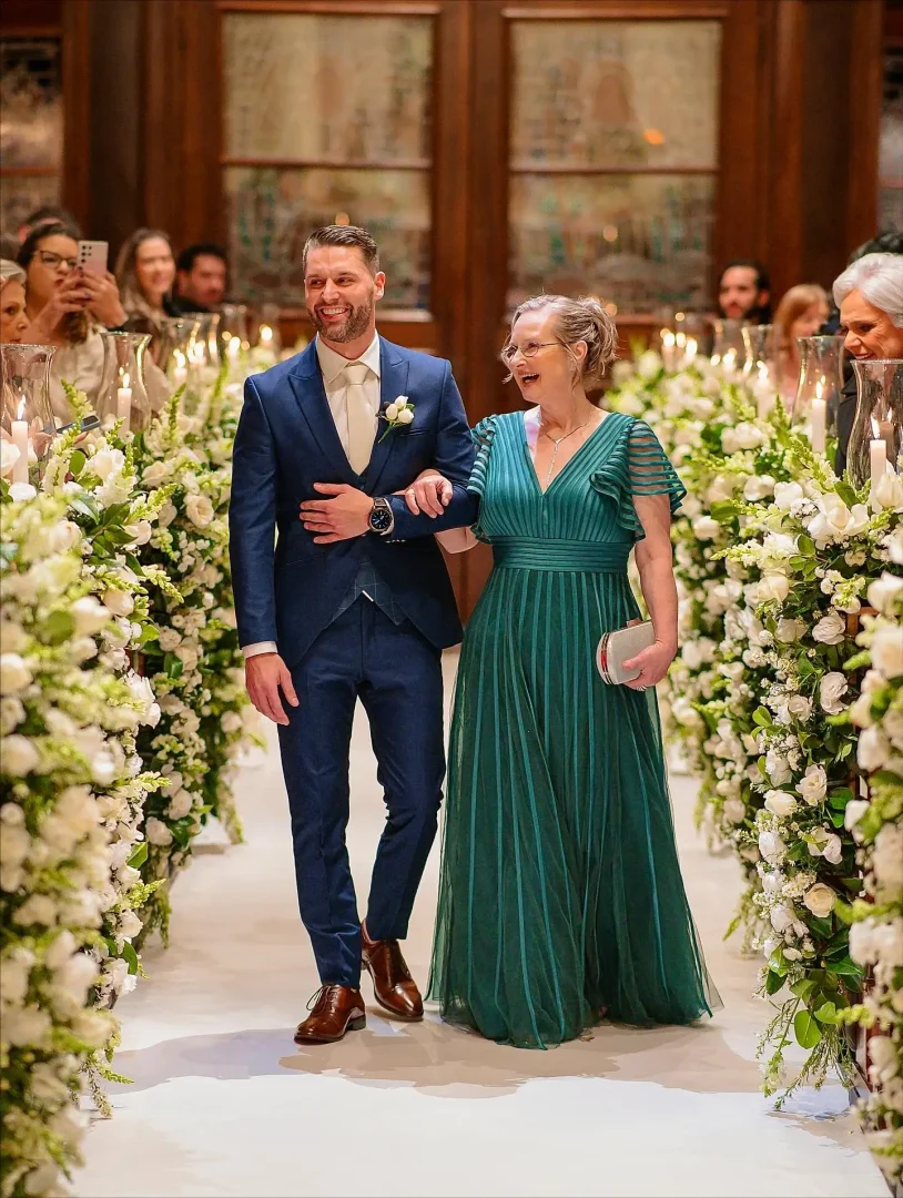 modelos de vestido mãe de noiva elegante